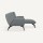 Leolux Devon Sofa 2-sitzig mit Chaiselongue groß
